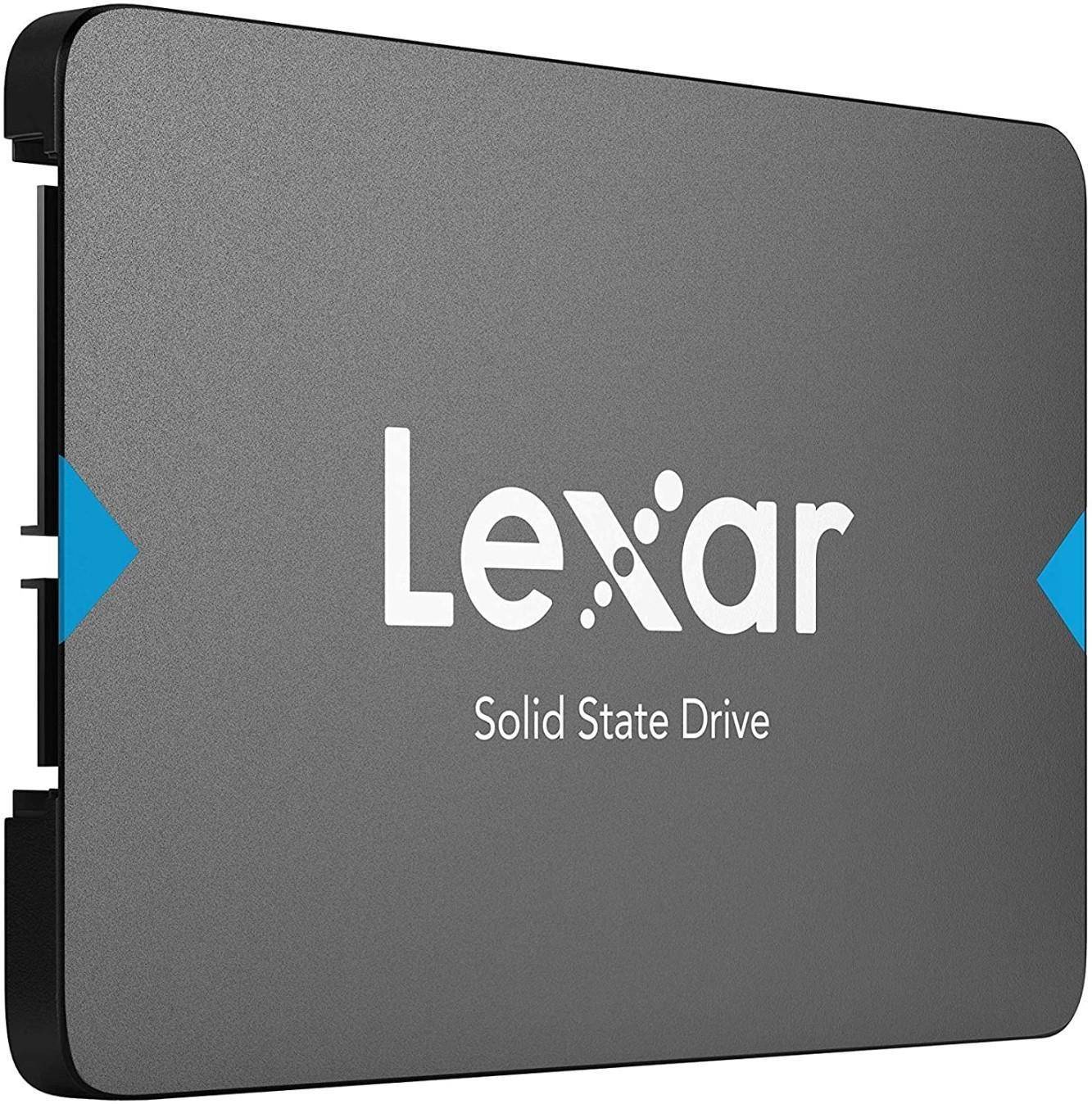 Lexar NS100 2.5” SATA III (6Gb/s) Internal SSD, Sequential Read Speed Gray Lexar NS100 2.5” SATA III (6Gb/s) Internal SSD, Sequential Read Speed Gray